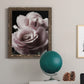 Rose Noir II - Barnwood Framed Canvas Print