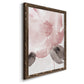 Blush Bloom I - Barnwood Framed Canvas Print