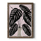 Potted Plant I - Barnwood Framed Canvas Print