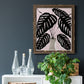 Potted Plant I - Barnwood Framed Canvas Print