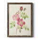 Dusty Rose I - Barnwood Framed Canvas Print