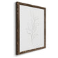 Botanical Gesture VI - Barnwood Framed Canvas Print