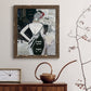 Fashion Mosaic II - Barnwood Framed Canvas Print