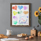 You Are So Loved - Barnwood Framed Canvas Print