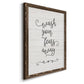 Wash Fears - Barnwood Framed Canvas Print