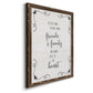 Six Feet - Barnwood Framed Canvas Print