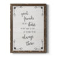 Always There - Barnwood Framed Canvas Print