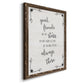 Always There - Barnwood Framed Canvas Print