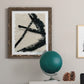 Lines Crossed I - Barnwood Framed Canvas Print