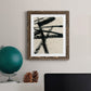 Lines Crossed III - Barnwood Framed Canvas Print