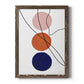 Millenium Geo Abstract - Barnwood Framed Canvas Print