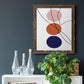 Millenium Geo Abstract - Barnwood Framed Canvas Print