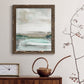 Summer Teal I - Barnwood Framed Canvas Print