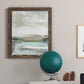 Summer Teal I - Barnwood Framed Canvas Print