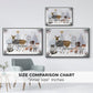 Cozy Christmas Collection A - Floater Framed Canvas Print