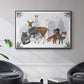 Cozy Christmas Collection A - Floater Framed Canvas Print