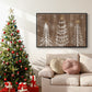 Barnwood Wonderland Collection A - Floater Framed Canvas Print