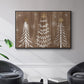 Barnwood Wonderland Collection A - Floater Framed Canvas Print