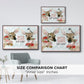 Deer Christmas Collection A - Floater Framed Canvas Print