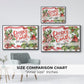 Cardinal Holly Christmas Collection A - Floater Framed Canvas Print
