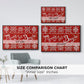 Fair Isle Snowflake I - Floater Framed Canvas Print