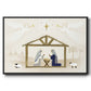 Away in a Manger Collection A - Floater Framed Canvas Print