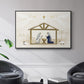 Away in a Manger Collection A - Floater Framed Canvas Print