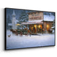 Christmas Wishes - Floater Framed Canvas Print