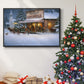 Christmas Wishes - Floater Framed Canvas Print
