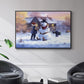Gonna Be in Trouble - Floater Framed Canvas Print