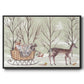 Christmas Time I - Floater Framed Canvas Print