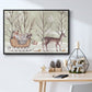 Christmas Time I - Floater Framed Canvas Print