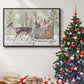 Christmas Time Collection A - Floater Framed Canvas Print