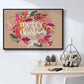 Crafty Christmas Collection A - Floater Framed Canvas Print