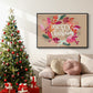 Crafty Christmas Collection A - Floater Framed Canvas Print