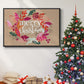 Crafty Christmas Collection A - Floater Framed Canvas Print