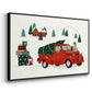 Going to Grandmas Collection A - Floater Framed Canvas Print