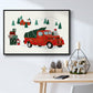 Going to Grandmas Collection A - Floater Framed Canvas Print