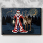 Celestial Christmas Collection A - Floater Framed Canvas Print