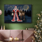Celestial Christmas Collection A - Floater Framed Canvas Print