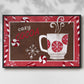 Cozy Cocoa Christmas Collection A - Floater Framed Canvas Print