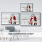 Christmas Love Collection A - Floater Framed Canvas Print