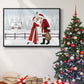 Christmas Love Collection A - Floater Framed Canvas Print