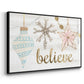 Elegant Ornaments Collection A - Floater Framed Canvas Print