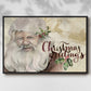 Christmas Greetings Collection A - Floater Framed Canvas Print