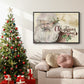 Christmas Greetings Collection A - Floater Framed Canvas Print