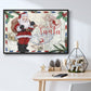 Christmas Par Avion I - Floater Framed Canvas Print