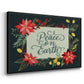 Bright Christmas Night II - Floater Framed Canvas Print