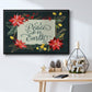 Bright Christmas Night II - Floater Framed Canvas Print