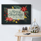 Bright Christmas Night Collection A - Floater Framed Canvas Print